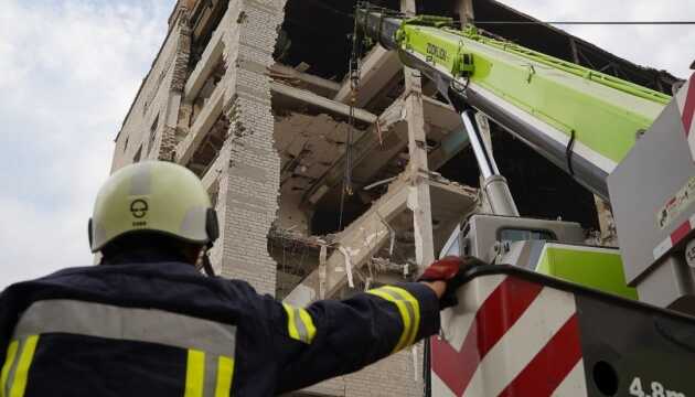 Poltava completes rubble clearance after Russian missile strike