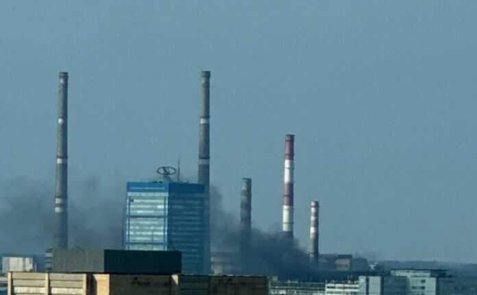 У російському Тольятті загорівся завод "АвтоВАЗ"