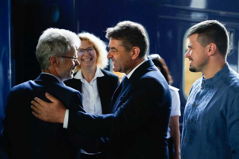 Голова Сенату Чехії Мілош Вистрчил приїхав до Києва