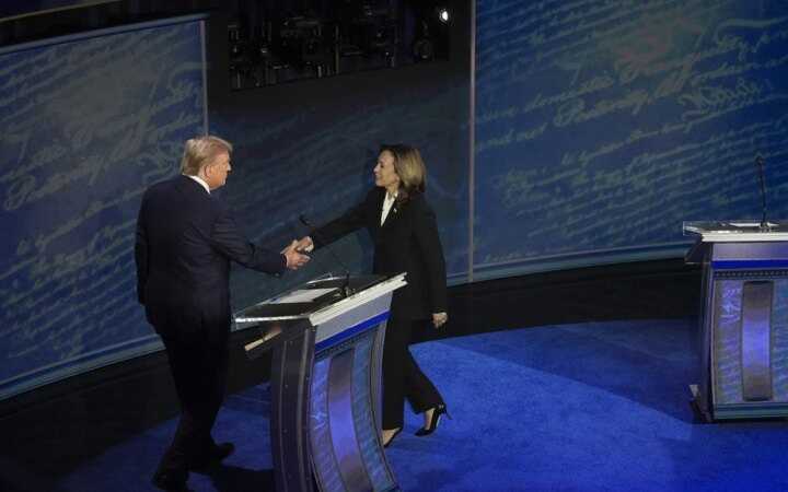 CNN: Дебаты Трампа с Харрис заинтересовали больше телезрителей, чем с Байденом