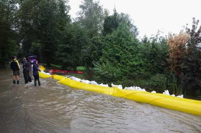 Due to floods in Poland and the Czech Republic, trains to Ukraine have been canceled