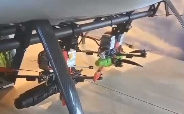 Окупанти почали використовувати дрони-«матки», які доставляють в тил ЗСУ звичайні FPV-дрони