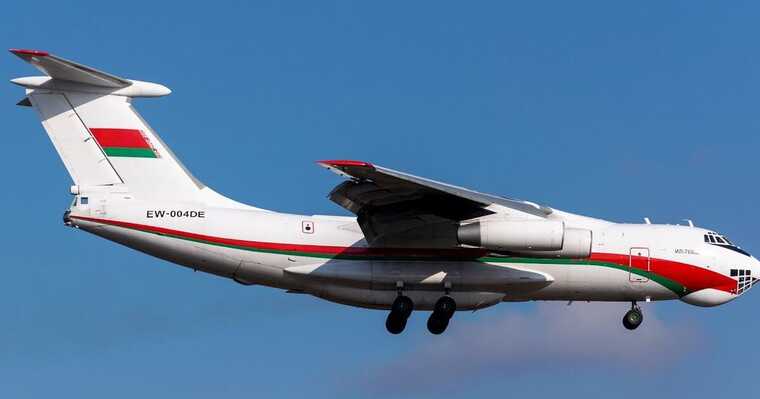 У повітряному просторі України «з’явився» білоруський Іл-76ТД