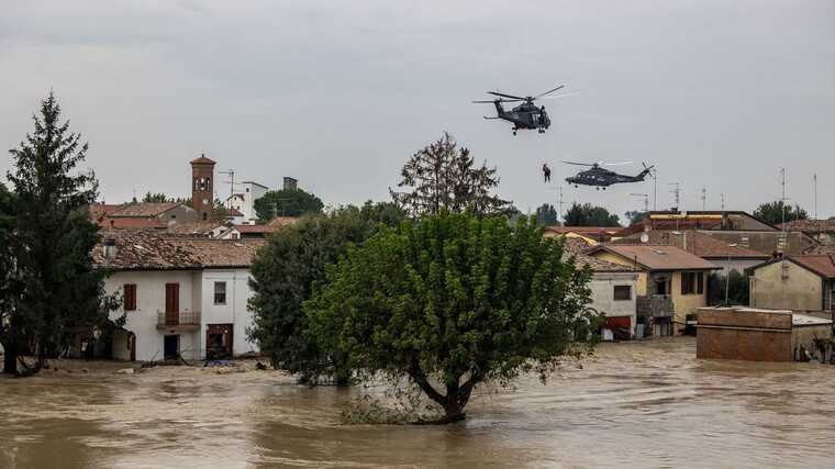 В Италии в двух регионах из-за наводнений введено чрезвычайное положение