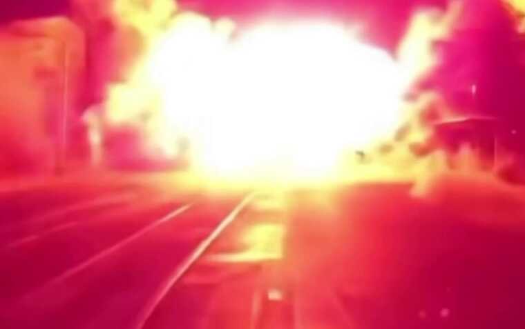 У мережі опублікували кадри нічного прильоту по Харкову