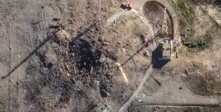 У мережі з’явилися нові фото з місця вибуху ракети "Сармат"