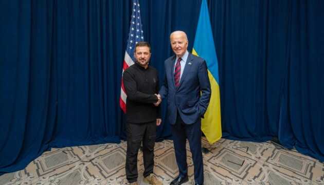 President Zelenskyy arrived at the White House for a meeting with Biden and Harris