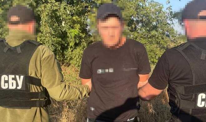 In Cherkasy, an enemy agent who was spying on air defence was detained