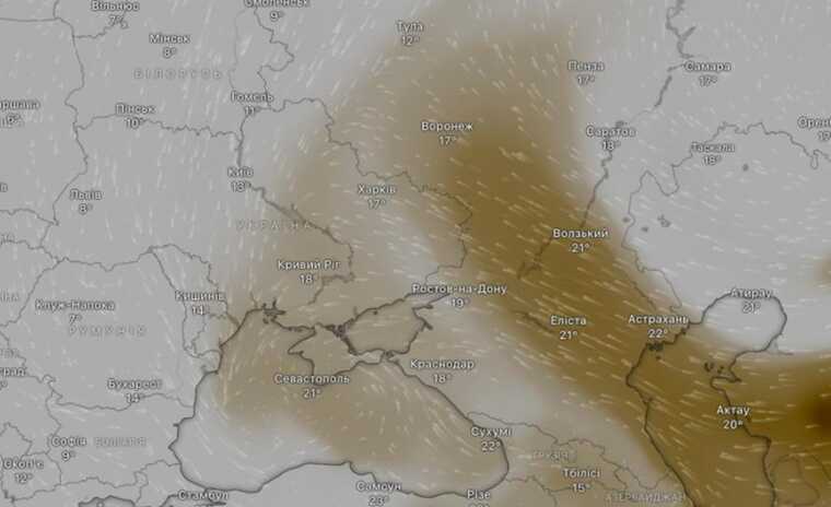 Через пилову бурю, що накрила Україну, Міністерство охорони здоров’я України рекомендує рідше виходити на вулицю