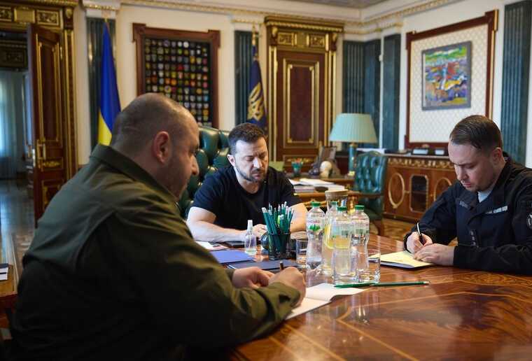 Зеленський заслухав доповідь Буданова щодо намірів ЗС РФ до кінця 2024 року