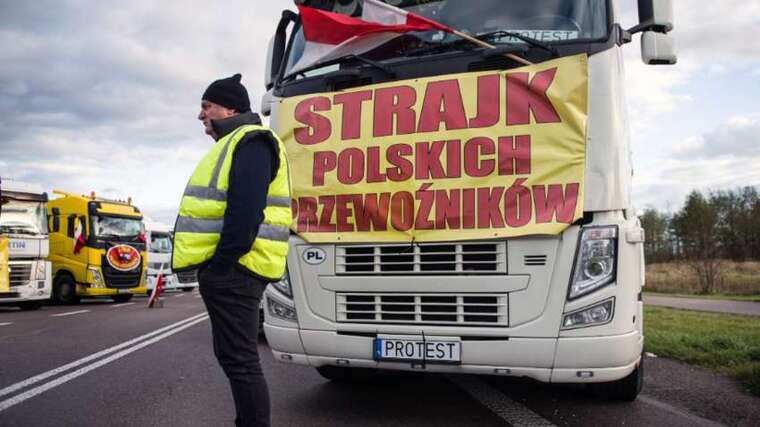 In Poland, farmers intend to block the Ukrainian border again