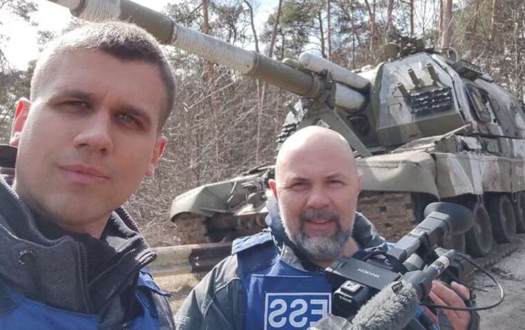 У Донецькій області знімальна група потрапила під обстріл під час зйомок