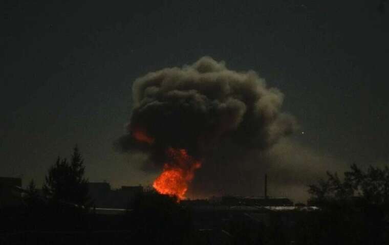 In Odesa, there is a "hit" on a substation