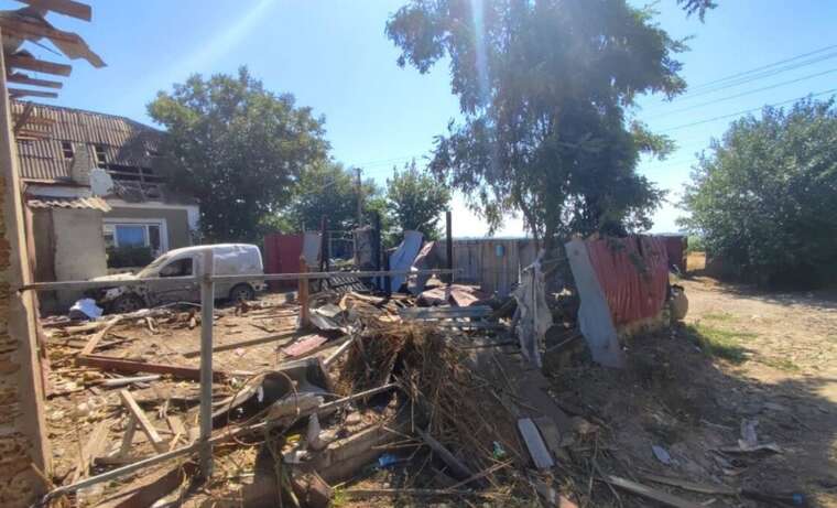 Оккупанты дроном нанесли удар по Бериславу в Херсонской области: пострадали мирные жители