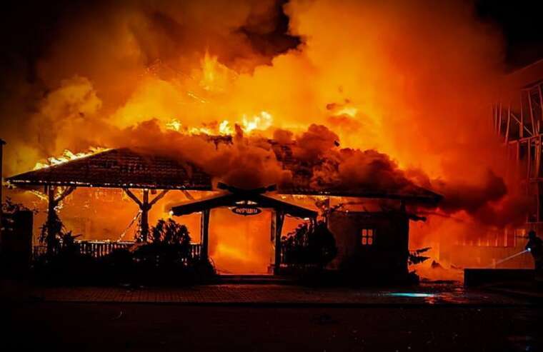 State Emergency Service published photos of the aftermath of the missile strike on Mykolaiv