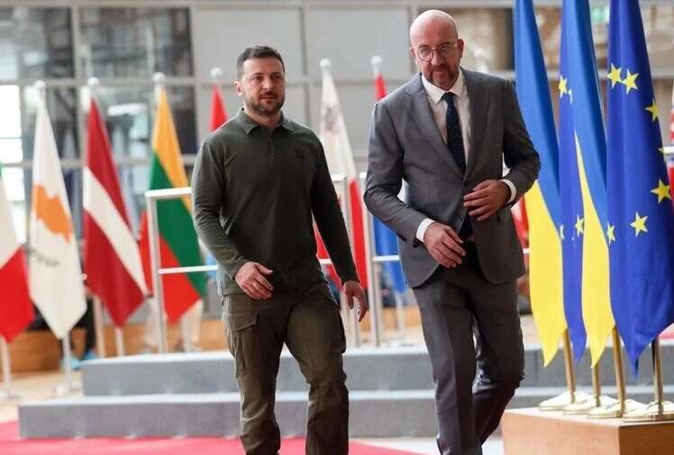 Charles Michel invited Zelenskyy to present the victory plan in the EU