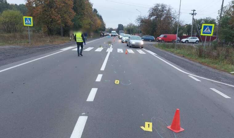 У Луцькому районі бус ТЦК на смерть збив пенсіонерку