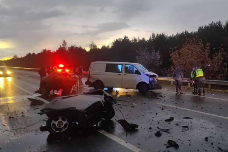 У Київській області сталася ДТП за участю п’яти автомобілів