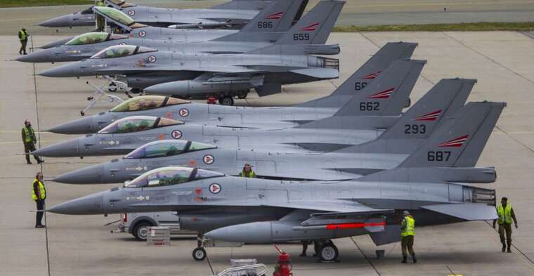 Norway will soon deliver six F-16 fighter jets to Ukraine