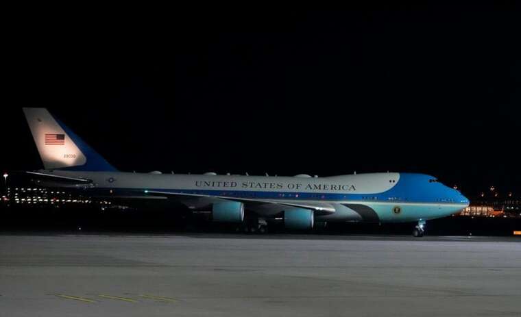 Джо Байден вчера ночью прибыл в Берлин