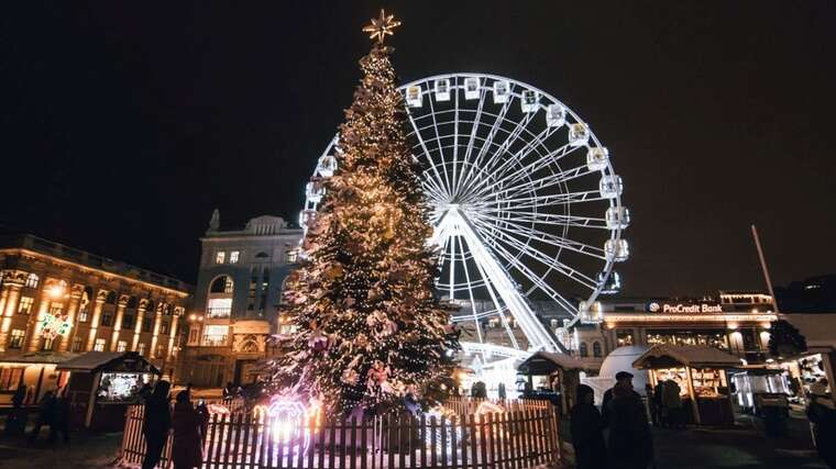 У Києві вже готуються до новорічних свят