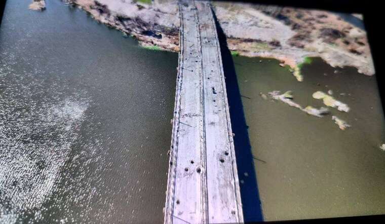 The occupiers destroyed a bridge in Oleshky, - "Atesh"