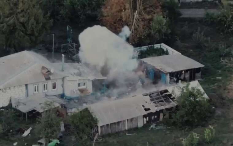 Українські бійці атакували укриття російських загарбників