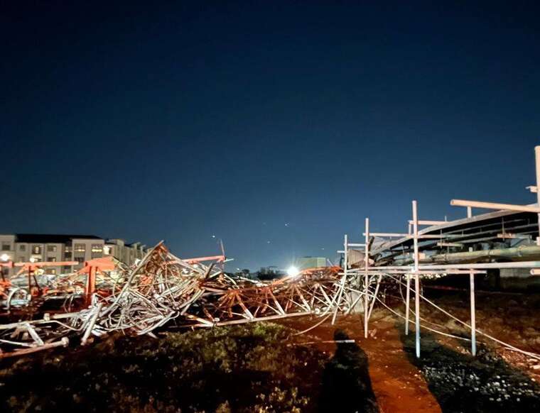 В США в Техасе вертолет врезался в радиовышку