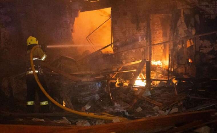 У ДСНС оприлюднили моторошні кадри деблокування загиблих унаслідок нічного удару по Сумах