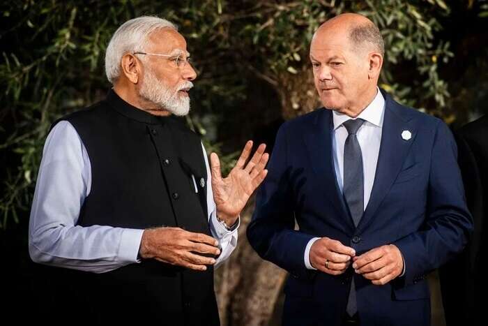 Олаф Шольц підтримав посередництво Індії в політичному урегулюванні війни в Україні