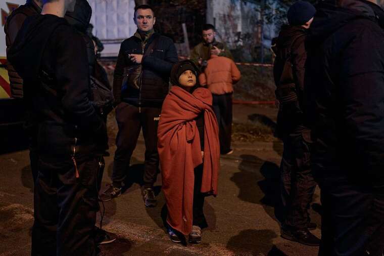 Опубліковано кадри, зроблені з квартири в Києві після прильоту "шахеда"