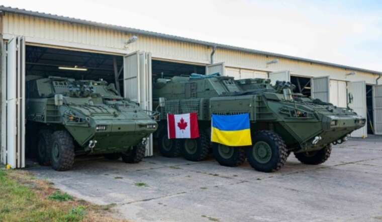 Canada handed over a batch of armored personnel carriers to Ukraine
