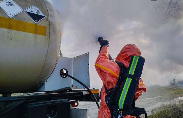 In the Vinnytsia region, there has been a leak of a hazardous substance