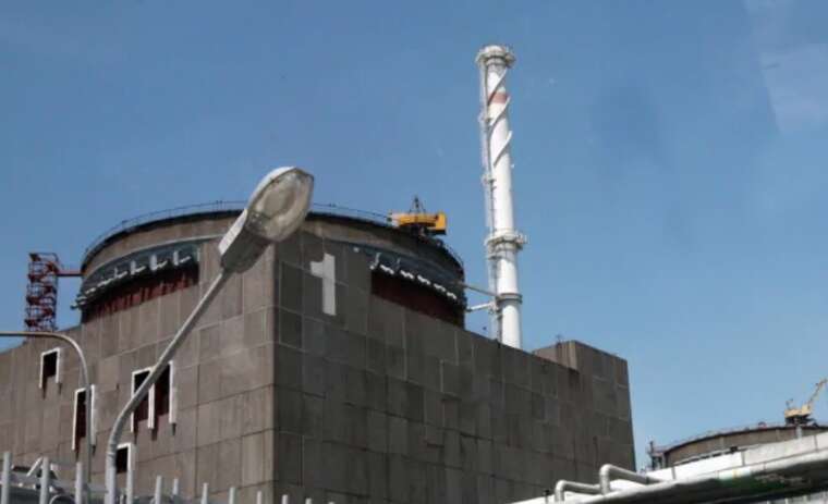 Окупанти біля енергоблоку на ЗАЕС встановили зенітну установку та ведуть звідти вогонь