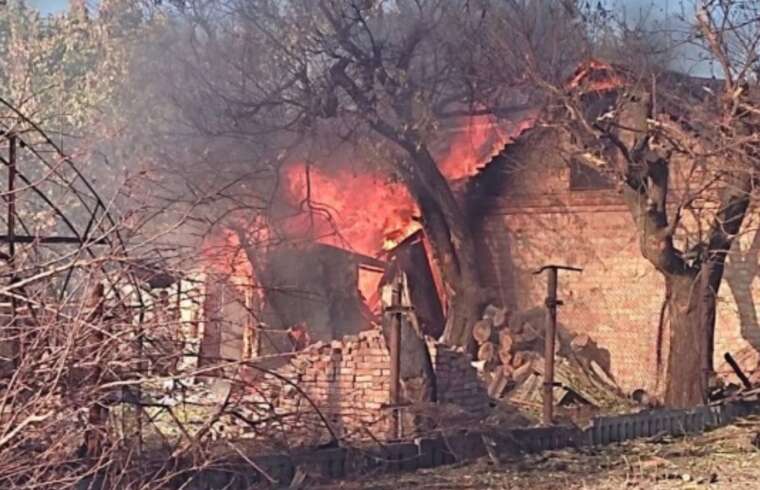 The occupiers attacked Nikopol region: there is destruction