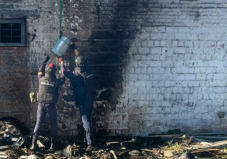 В Київській області  знайшли бойову частину "шахеда"