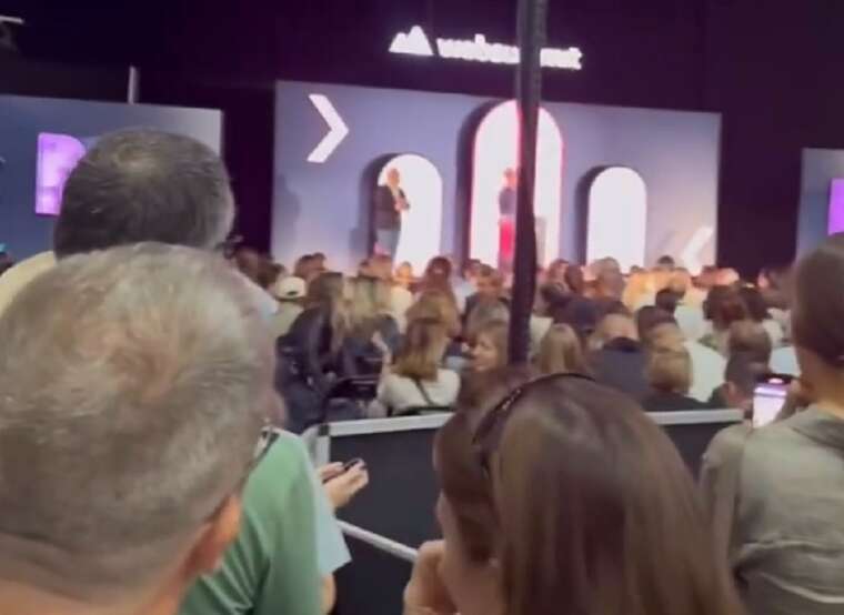 Українці зірвали виступ Юлії Навальної