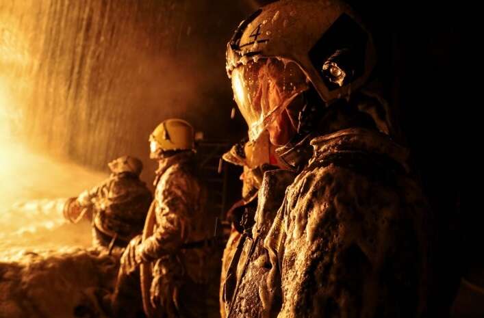 Унаслідок атаки "шахеда" у Полтавській області виникла масштабна пожежа