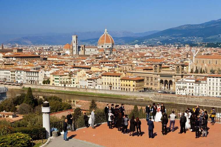У Флоренції почали бити на сполох через занадто велику кількість туристів