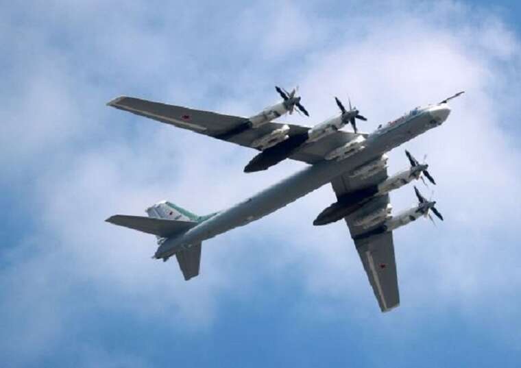 Поблизу України зафіксовано активність російських Ту-95МС