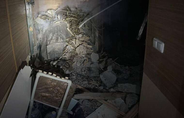 SES showed the consequences of the enemy attack by the Russian Federation on Kyiv