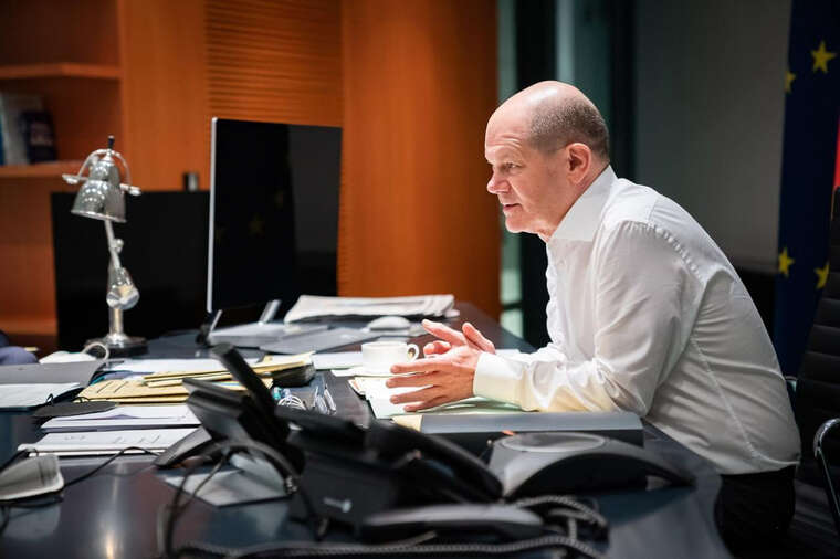 Шольц прокоментував свою розмову з Путіним