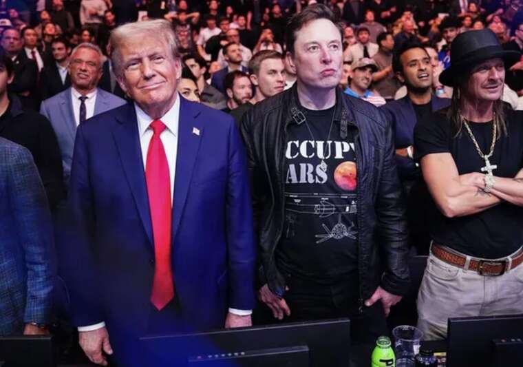 Трамп на UFC 309 виконав обіцянку
