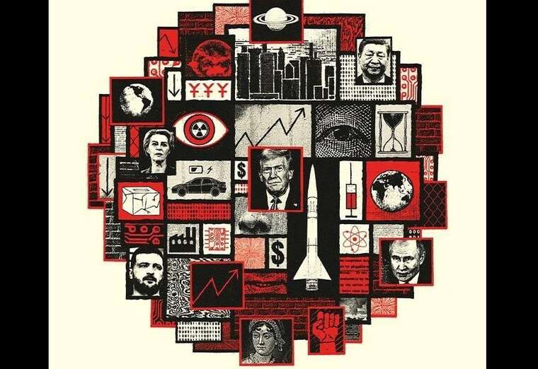 В The Economist випустили нову обкладинку-ребус із прогнозом на 2025 рік