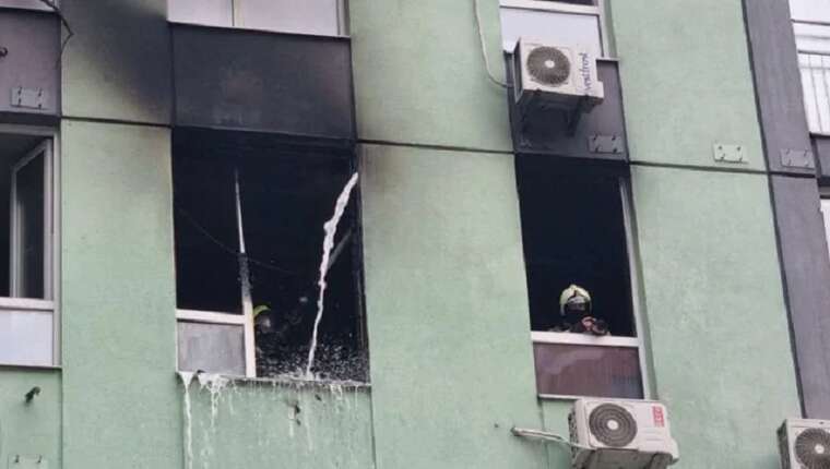 Обстріл Києва: в КМВА спростували своє повідомлення про пожежу внаслідок падіння уламків