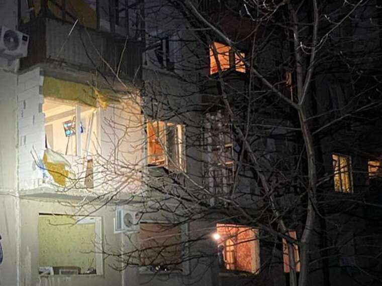 Donetsk Regional Military Administration showed the consequences of todays strike on Kostyantynivka in Donetsk region