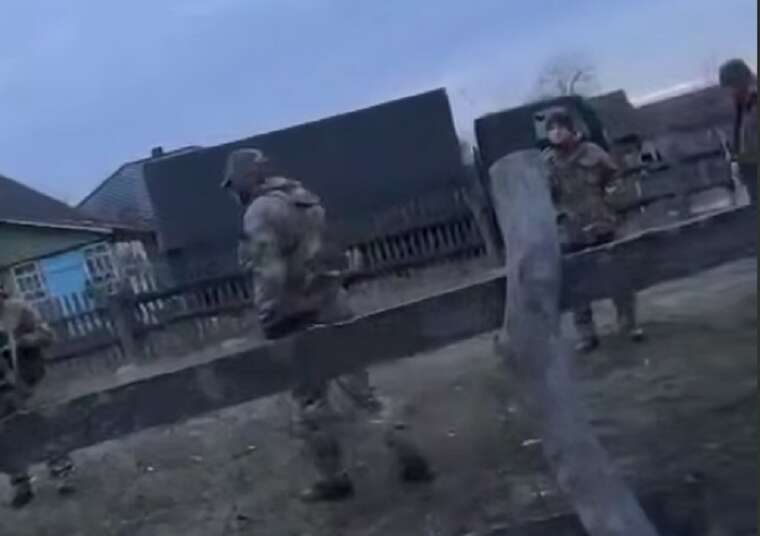 In the Rivne region, a group of military personnel is searching for people who are helping evaders