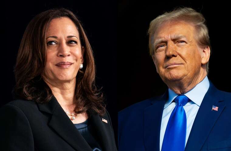 Камала Гарріс ніколи не випереджала Дональда Трампа в ключових штатах, - внутрішні опитування