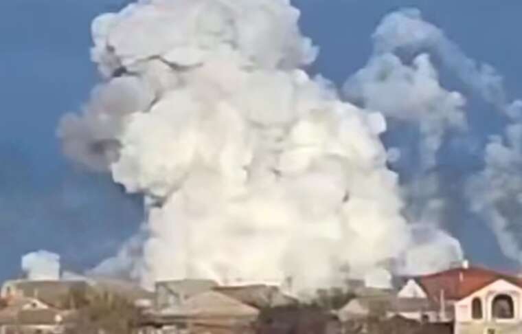 В окупованому Криму у районі Вітиного лунають вибухи