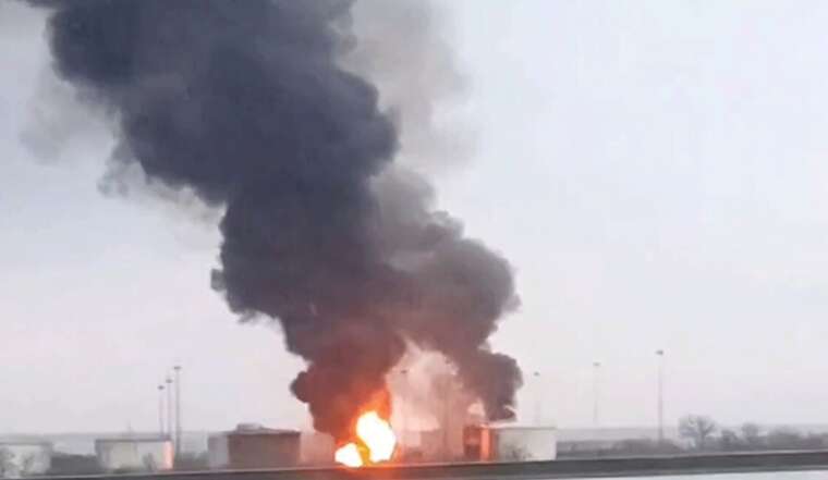 The General Staff of the Armed Forces of Ukraine confirmed the attack on the oil depot in Russias Rostov region